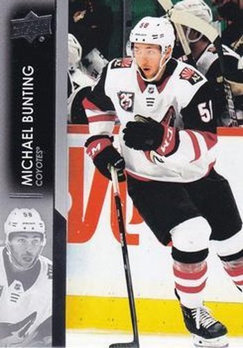 #7 Michael Bunting - Arizona Coyotes - 2021-22 Upper Deck Hockey