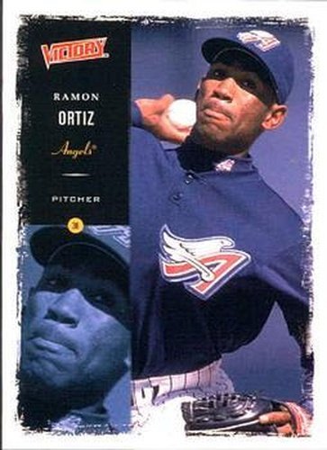 #7 Ramon Ortiz - Anaheim Angels - 2000 Upper Deck Victory Baseball
