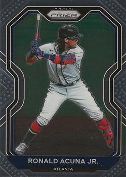 #7 Ronald Acuna Jr. - Atlanta Braves - 2021 Panini Prizm Baseball