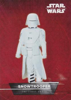 #7 Snowtrooper - 2015 Topps Star Wars The Force Awakens - Stickers