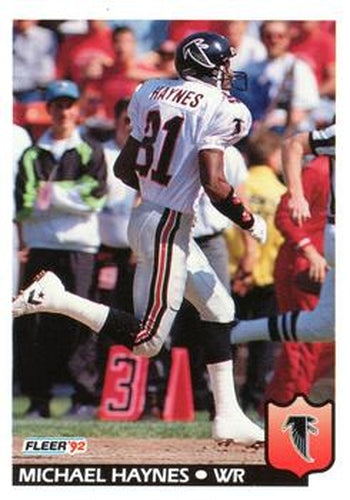 #7 Michael Haynes - Atlanta Falcons - 1992 Fleer Football