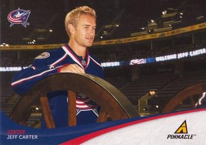 #7 Jeff Carter - Columbus Blue Jackets - 2011-12 Panini Pinnacle Hockey