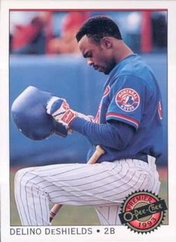 #7 Delino DeShields - Montreal Expos - 1993 O-Pee-Chee Premier Baseball