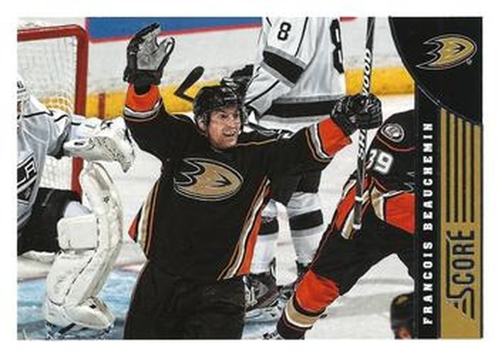#7 Francois Beauchemin - Anaheim Ducks - 2013-14 Score Hockey