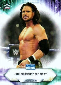 #7 John Morrison def. Big E - 2021 Topps WWE Wrestling