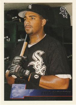 #119 Lyle Mouton - Chicago White Sox - 1996 Topps Baseball