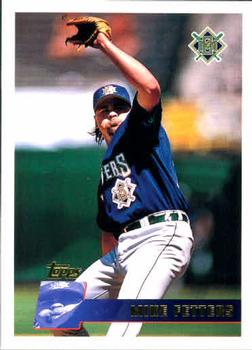 #142 Mike Fetters - Milwaukee Brewers - 1996 Topps Baseball