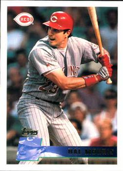 #158 Hal Morris - Cincinnati Reds - 1996 Topps Baseball