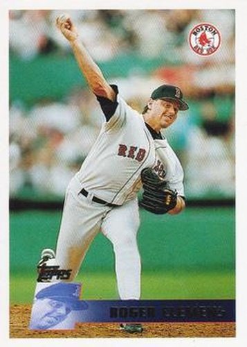 #197 Roger Clemens - Boston Red Sox - 1996 Topps Baseball