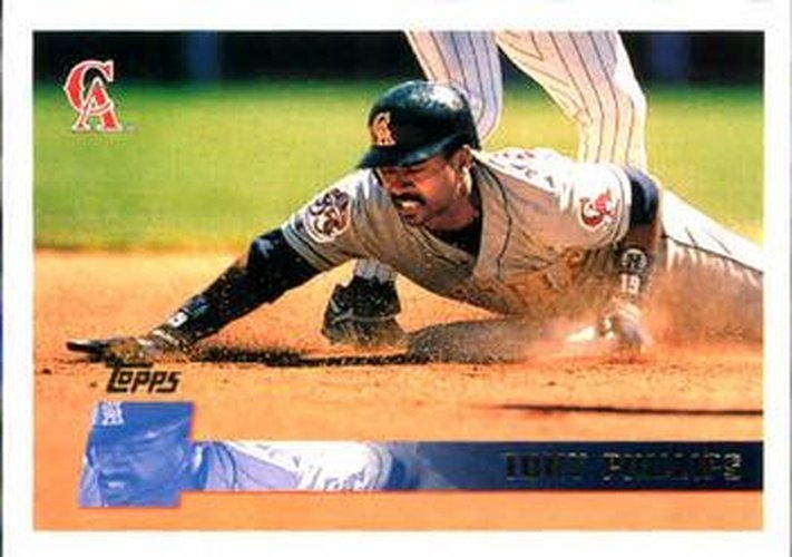 #199 Tony Phillips - California Angels - 1996 Topps Baseball
