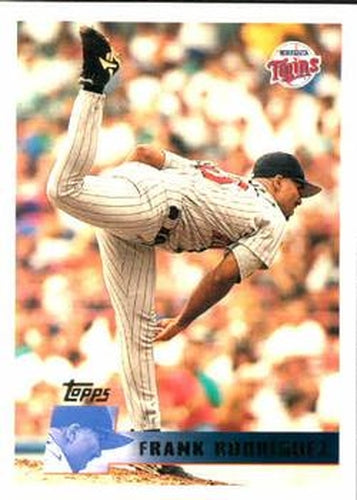 #254 Frank Rodriguez - Minnesota Twins - 1996 Topps Baseball