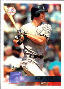 #284 Paul O'Neill - New York Yankees - 1996 Topps Baseball