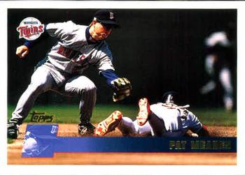 #285 Pat Meares - Minnesota Twins - 1996 Topps Baseball
