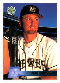 #302 Dave Nilsson - Milwaukee Brewers - 1996 Topps Baseball