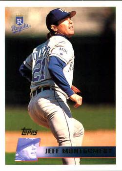 #308 Jeff Montgomery - Kansas City Royals - 1996 Topps Baseball
