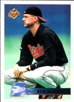 #320 Ben McDonald - Baltimore Orioles - 1996 Topps Baseball