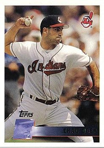 #358 Chad Ogea - Cleveland Indians - 1996 Topps Baseball