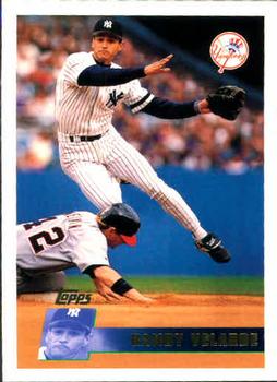 #361 Randy Velarde - New York Yankees - 1996 Topps Baseball
