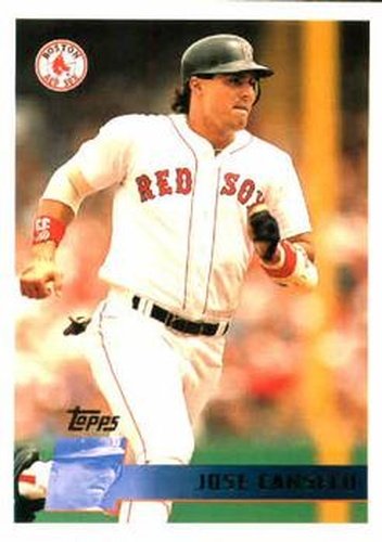 #362 Jose Canseco - Boston Red Sox - 1996 Topps Baseball