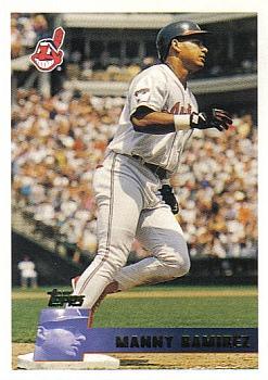 400 Manny Ramirez - Cleveland Indians - 1996 Topps Baseball