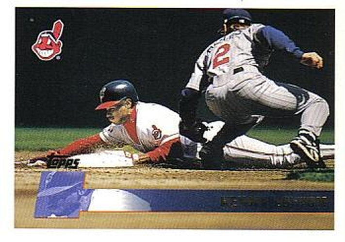 #420 Kenny Lofton - Cleveland Indians - 1996 Topps Baseball