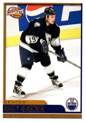 #80 Marty Reasoner - Edmonton Oilers - 2003-04 Pacific Complete Hockey