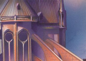 #80 The Notre Dame cathedral is a magnificent - 1996 Skybox Hunchback of Notre Dame