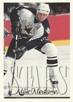 #80 Mike Modano - Dallas Stars - 1995-96 Topps Hockey