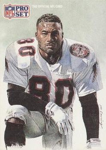 #380 Andre Rison - Atlanta Falcons - 1991 Pro Set Football
