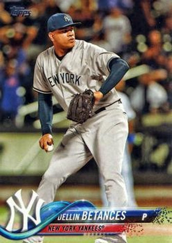 #80 Dellin Betances - New York Yankees - 2018 Topps Baseball