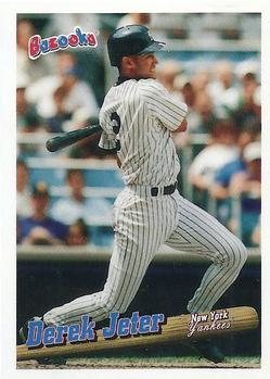 #80 Derek Jeter - New York Yankees - 1996 Bazooka Baseball
