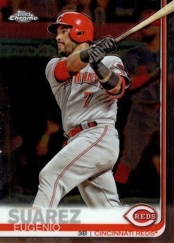 #80 Eugenio Suarez - Cincinnati Reds - 2019 Topps Chrome Baseball