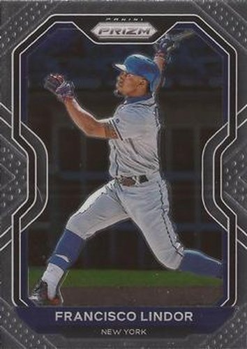 #80 Francisco Lindor - New York Mets - 2021 Panini Prizm Baseball