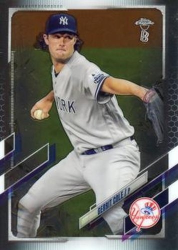 #80 Gerrit Cole - New York Yankees - 2021 Topps Chrome Ben Baller Edition Baseball