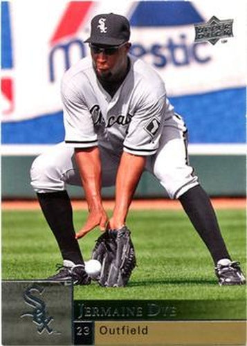 #80 Jermaine Dye - Chicago White Sox - 2009 Upper Deck Baseball