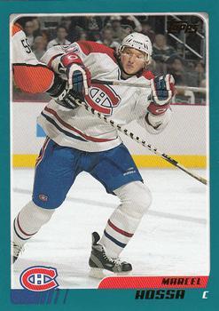 #80 Marcel Hossa - Montreal Canadiens - 2003-04 Topps Hockey