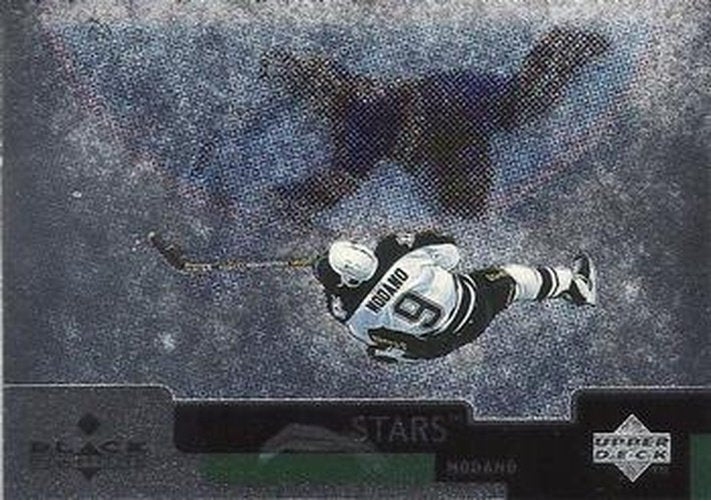 #80 Mike Modano - Dallas Stars - 1997-98 Upper Deck Black Diamond Hockey