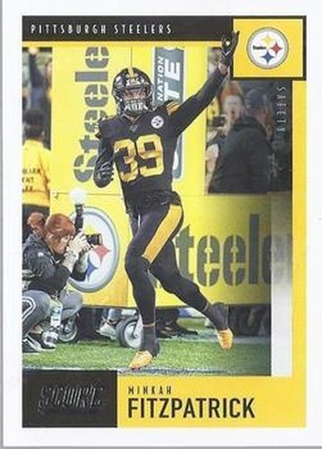 #80 Minkah Fitzpatrick - Pittsburgh Steelers - 2020 Score Football