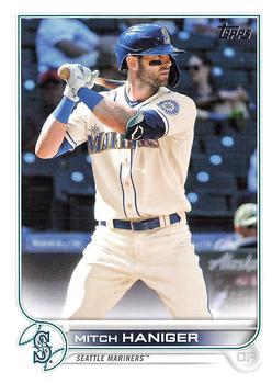 #80 Mitch Haniger - Seattle Mariners - 2022 Topps Baseball