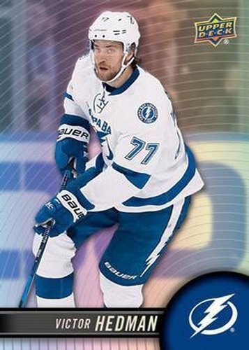 #80 Victor Hedman - Tampa Bay Lightning - 2017-18 Upper Deck Tim Hortons Hockey