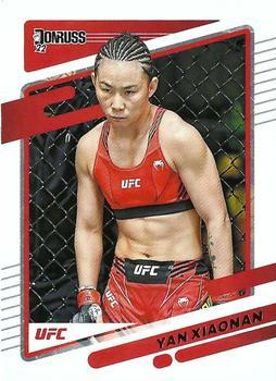 #80 Yan Xiaonan - 2022 Donruss UFC MMA