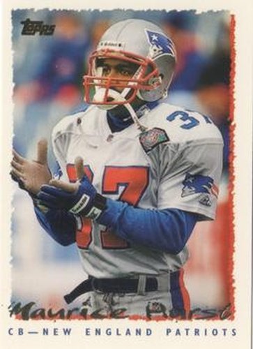 #80 Maurice Hurst - New England Patriots - 1995 Topps Football