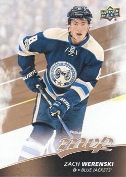#80 Zach Werenski - Columbus Blue Jackets - 2017-18 Upper Deck MVP Hockey