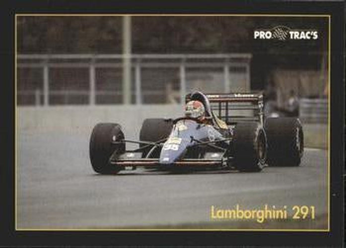 #80 Lamborghini 291 - Modena Team SpA - 1991 ProTrac's Formula One Racing