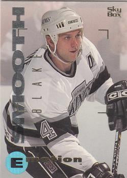 #80 Rob Blake - Los Angeles Kings - 1995-96 SkyBox E-Motion Hockey