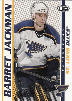#80 Barret Jackman - St. Louis Blues - 2003-04 Pacific Heads Up Hockey