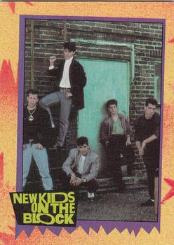 #4a Bookin' - 1989 Topps New Kids on the Block