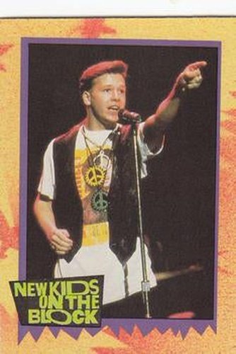 #5b Girlfriends - 1989 Topps New Kids on the Block