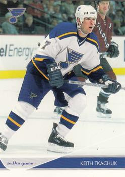 #81 Keith Tkachuk - St. Louis Blues - 2003-04 In The Game Toronto Star Hockey