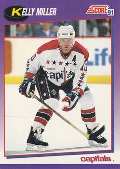 #81 Kelly Miller - Washington Capitals - 1991-92 Score American Hockey